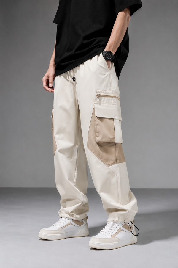 Genzcloth Multi-Pocket Baggy Cargo Pants⁠